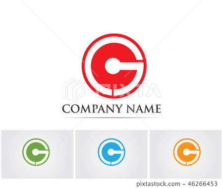 G letters logo and symbols template icons app.. - Stock Illustration ...