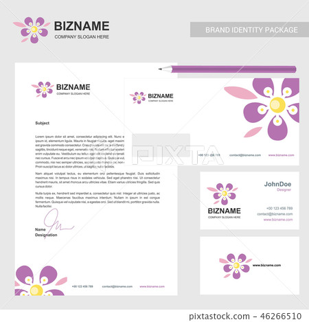 Company brochure with company logo and 46266510
