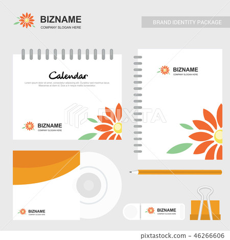Company design calender and diary vector Company design calender and diary vector 46266606