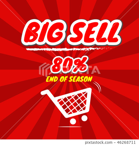 Big sell promotion with price tag Big sell promotion with price tag 46268711