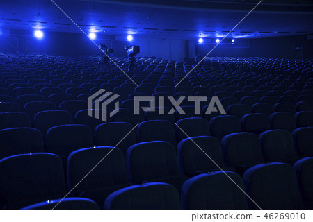 empty auditorium with seats 46269010