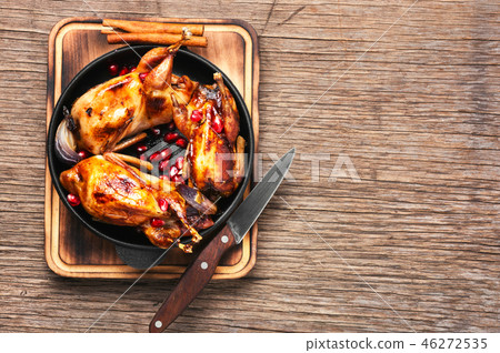 Delicious fried quail Delicious fried quail 46272535