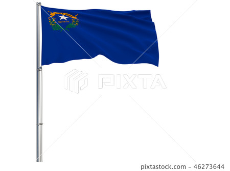 Isolated flag of the US state of Nevada Isolated flag of the US state of Nevada 46273644