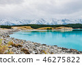 lake pukak in New Zealand. 46275822
