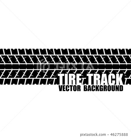 Black text tire track Black text tire track 46275888