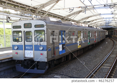 [DT] Tokyu Denentoshi Line 8500 series (blue belt, Bunkamura) 46276257