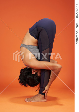 Standing Forward Bend yoga pose 46276664