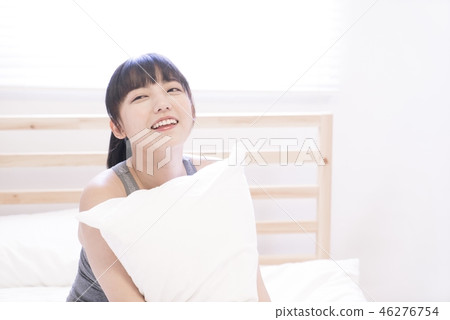 美女悠閒的居家生活 美女悠閒的居家生活 46276754