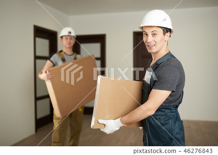 Delivery parcel concept 46276843