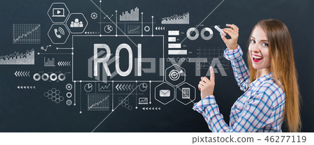 ROI with young woman 46277119