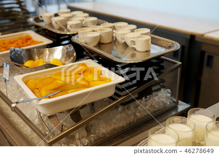 plates of food in the kitchen of the restaurant breakfast plates of food in the kitchen of the restaurant breakfast 46278649