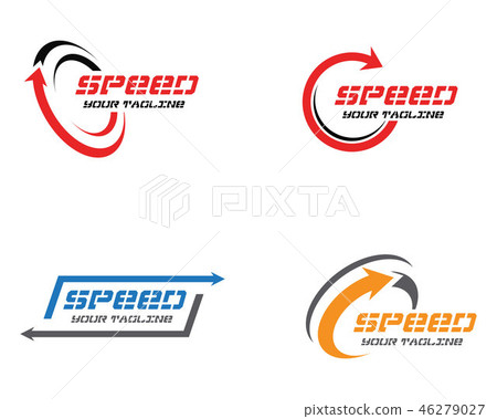 Faster Logo Template vector icon illustration Faster Logo Template vector icon illustration 46279027