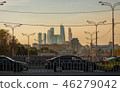 Moscow landscape with wires 46279042