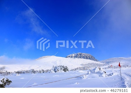 Mt. Halla, snow, snow, 46279181