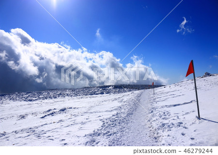 Mt. Halla, snow, snow, 46279244