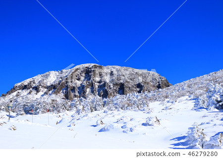 Mt. Halla, snow, snow, Mt. Halla, snow, snow, 46279280