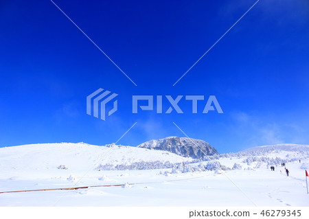 Mt. Halla, snow, snow, snow, Mt. Halla, snow, snow, snow, 46279345