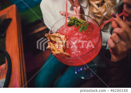 Catering service. Business, catering service. Drinks on summer party. Catering table with trendy Catering service. Business, catering service. Drinks on summer party. Catering table with trendy 46280188