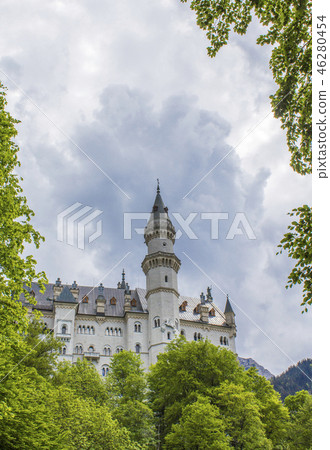 Schwangau, Germany - Neuschwanstein Castle Schwangau, Germany - Neuschwanstein Castle 46280454