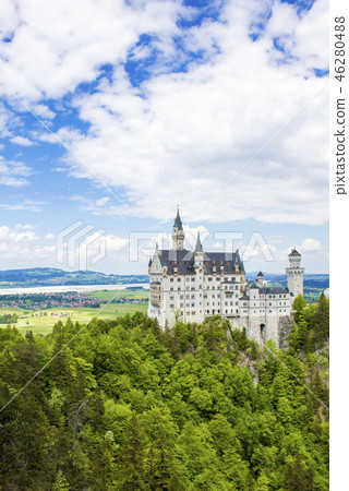 Schwangau, Germany - Neuschwanstein Castle Schwangau, Germany - Neuschwanstein Castle 46280488