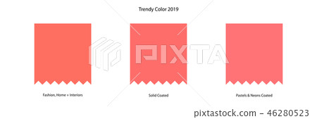 Trendy color scheme by plain color patches in rgb-插圖素材 [46280523] - PIXTA圖庫