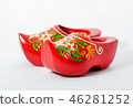Wooden shoes from Holland. 46281252