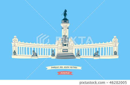 Monument to King Alfonso XII, Buen Retiro Park Monument to King Alfonso XII, Buen Retiro Park 46282005
