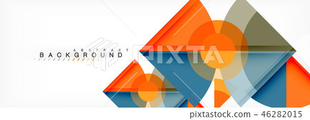 Modern geometric abstract background Modern geometric abstract background 46282015