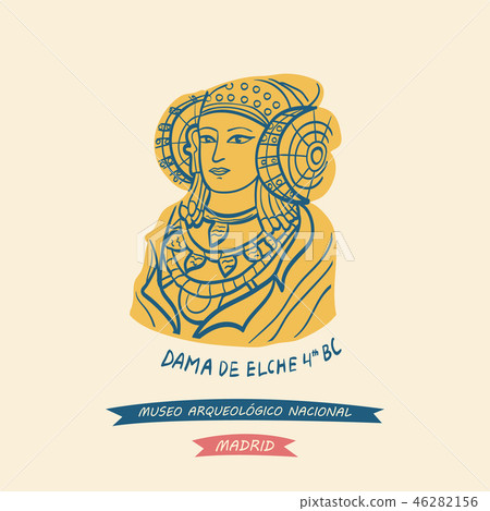 The Lady of Elche, National Archaeological Museum 46282156