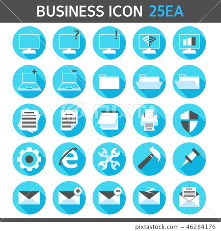 Icon set - Stock Illustration [46284176] - PIXTA