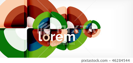 Circle abstract background Circle abstract background 46284544
