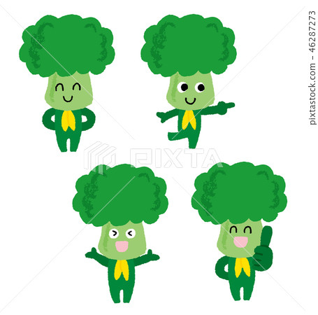 Broccoli character 46287273