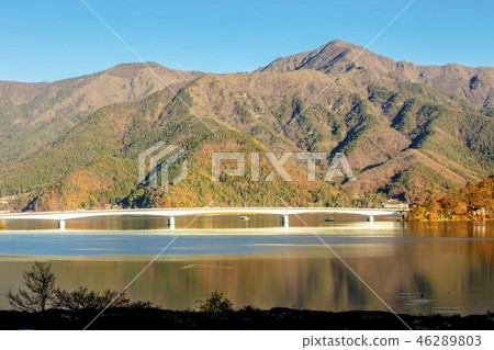 Autumn Fuji Kawaguchiko mountain foliage 46289803