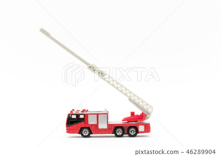 有梯子的消防車:消防車 有梯子的消防車:消防車 46289904