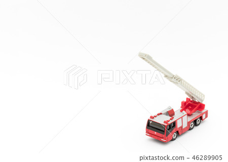有梯子的消防車:消防車 有梯子的消防車:消防車 46289905