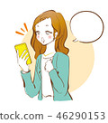 Women who watch mobile 46290153