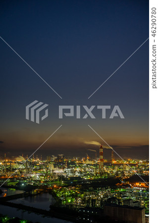 Mizushima coastal industrial area 46290780
