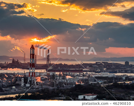 Mizushima coastal industrial area Mizushima coastal industrial area 46290810