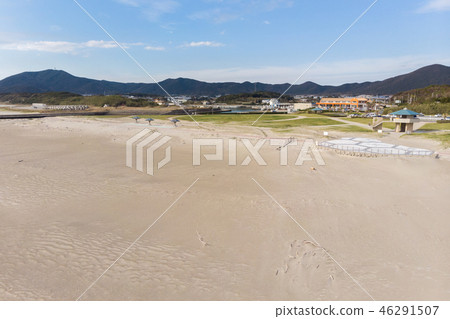 [Aichi Prefecture] Cape Irago Cape Omotehama Aerial shot 46291507