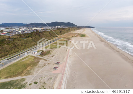 [Aichi Prefecture] Cape Irago Cape Omotehama Aerial shot 46291517