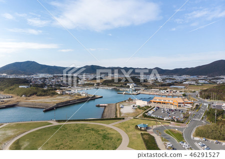 [Aichi Prefecture] Cape Irago Cape Omotehama Aerial shot 46291527