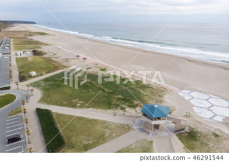 [Aichi Prefecture] Cape Irago Cape Omotehama Aerial shot 46291544