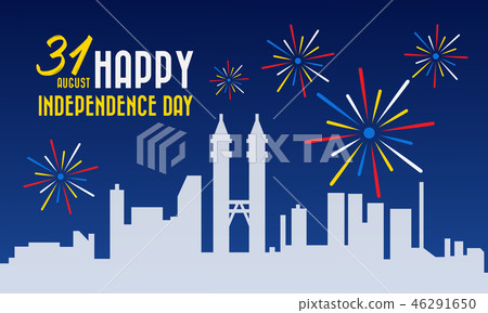 Vector illustration for Malaysia National Day Vector illustration for Malaysia National Day 46291650