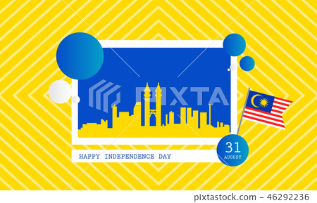 Vector illustration for Malaysia National Day Vector illustration for Malaysia National Day 46292236