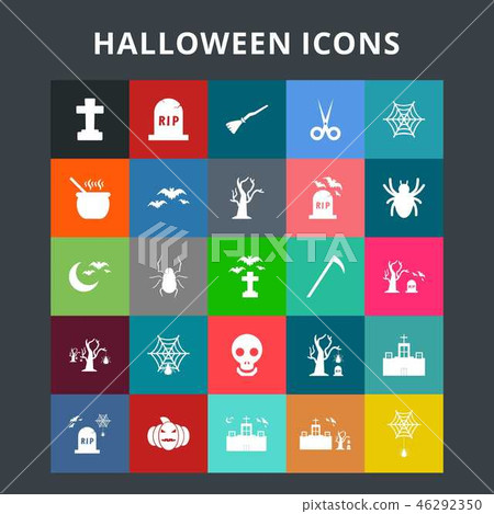 Halloween Icons 46292350