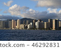 大海和建築物 46292831