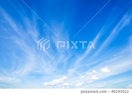 blue sky background texture with white clouds. blue sky background texture with white clouds. 46293022