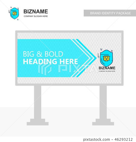 Company bill board design with creative design vec Company bill board design with creative design vec 46293212