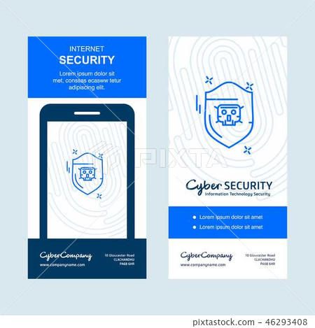 Internet security design creative design and logo 46293408