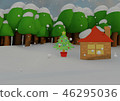 聖誕節02的例證 46295036